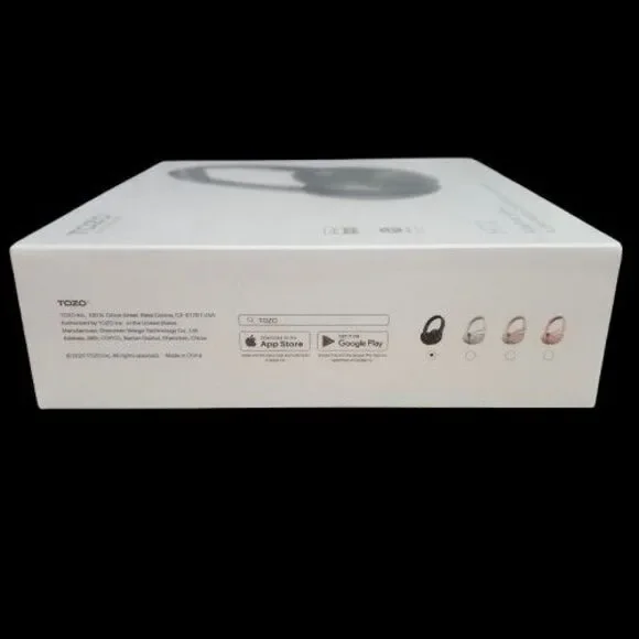 TOZO HT2 Over-ear Active Noise Cancelling Headphones Wireless Bluetooth NIB - Picture 4 of 5